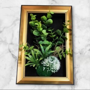 LY-76828 Cuadro Distintas Plantas Verdes