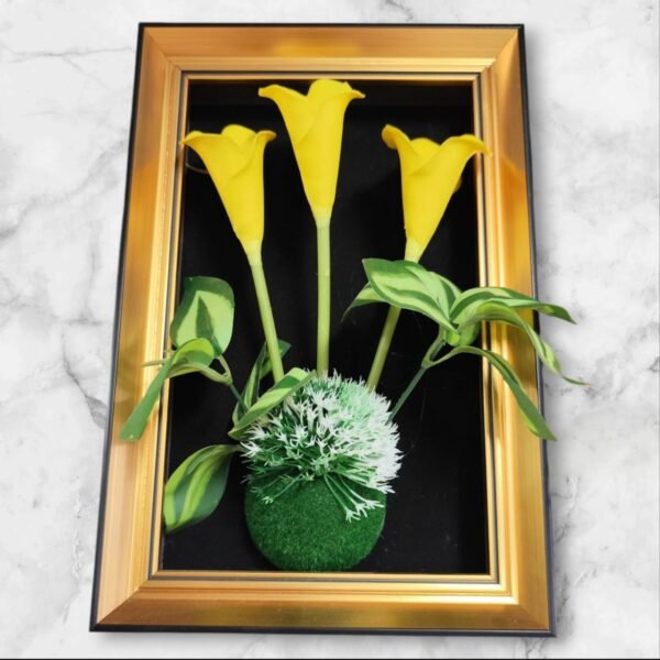 LY-76827 Cuadro Flores Amarillas