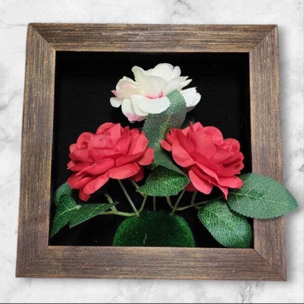 LY-76821 Cuadro Flores Rojas