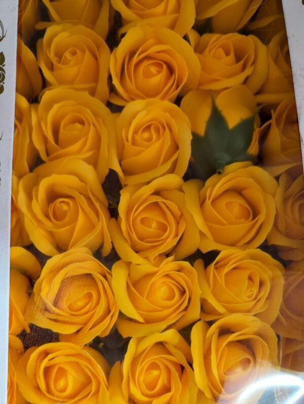 G48812 Caja de 50 Rosas Jabón Aromático