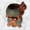 AHN0212 Macetero Tortuga Cerámica Pequeño