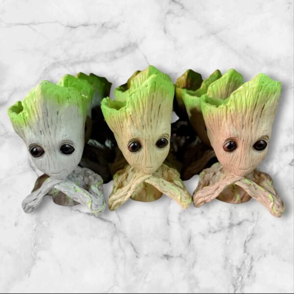 A2103 Macetero Personaje Naturaleza Largo