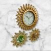 WhatsApp Image 2025-03-25 at 11.55.56 (1) 0113-25 Set de Reloj y Espejos Dorados con Apliques de Cristales