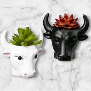 XN0001 Maceta Cabeza de Toro Pequeña