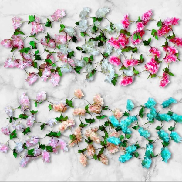 BF-122 Enredadera Flores Colores 2MTS