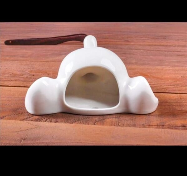 XN0004 Macetero Cabeza Elefante Blanco