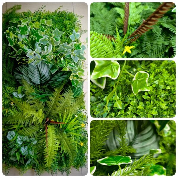 BF0912 Palmeta Tropical Frondosa Verdes 1 MT x 50 Cms