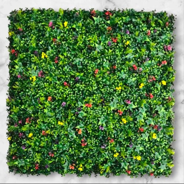 FB0206 Palmeta Mural Florcitas Coloridas 1 x 1 Mt.