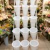 EX-1 Exhibidor Vertical de Flores con 15 Macetas